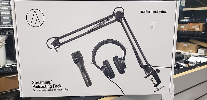 Микрофон Audio-Technica Streaming/Podcasting Pack
Микрофон Audio-Technica Streaming/Podcasting Pack