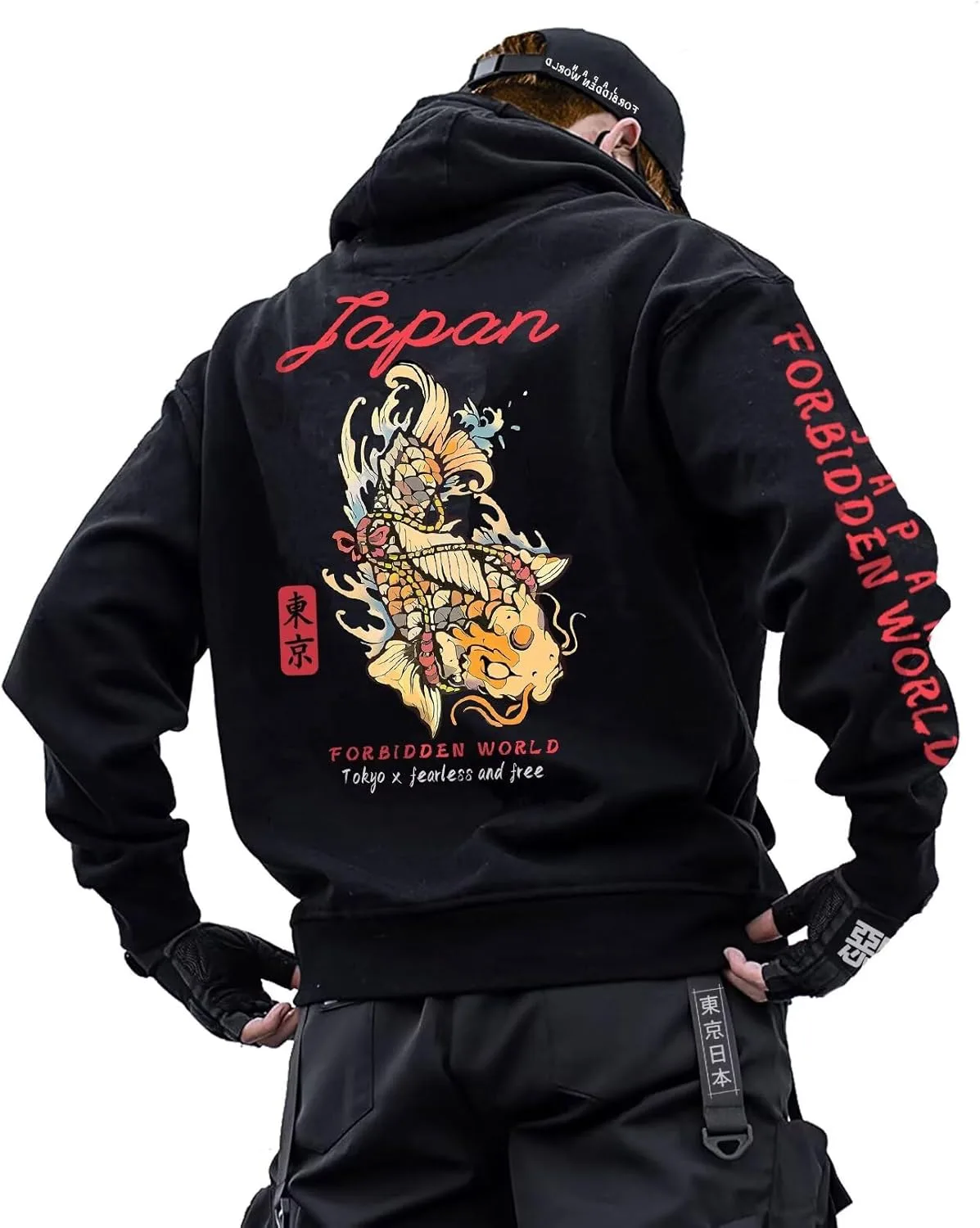 Японский графический худи для мужчин Cool с принтом Sumlee
Японский графический худи для мужчин Cool с принтом Sumlee