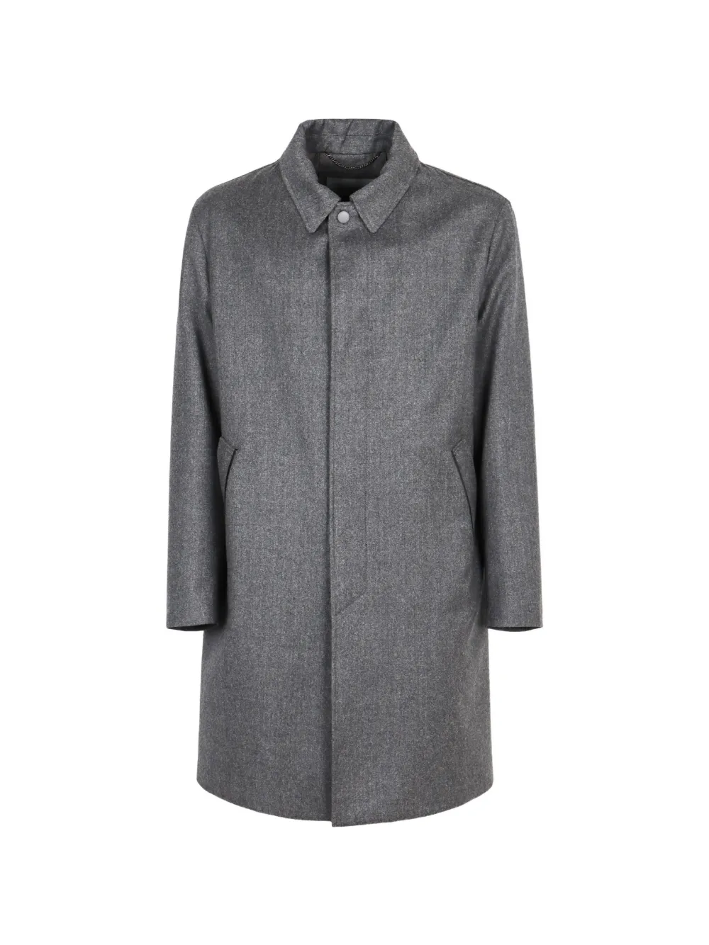 Пальто с классическим воротником Canali, серый
Пальто с классическим воротником Canali, серый