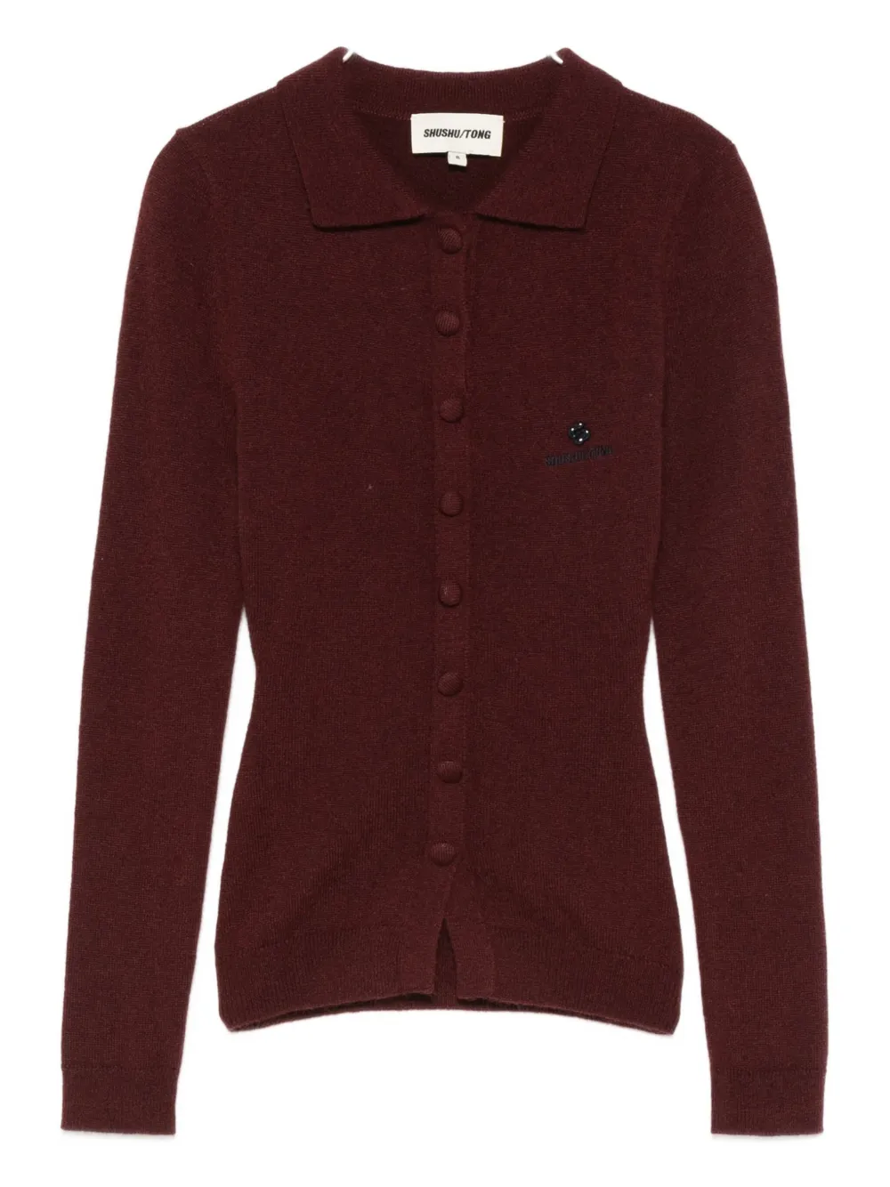 Вязаный кардиган на пуговицах Shushu/Tong, красный
Вязаный кардиган на пуговицах Shushu/Tong, красный