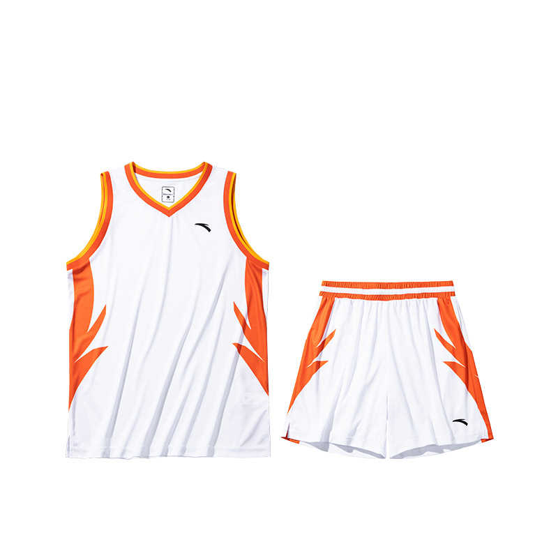 ANTA Баскетбольный костюм мужской pure white/hot orange/pure white
ANTA Баскетбольный костюм мужской pure white/hot orange/pure white