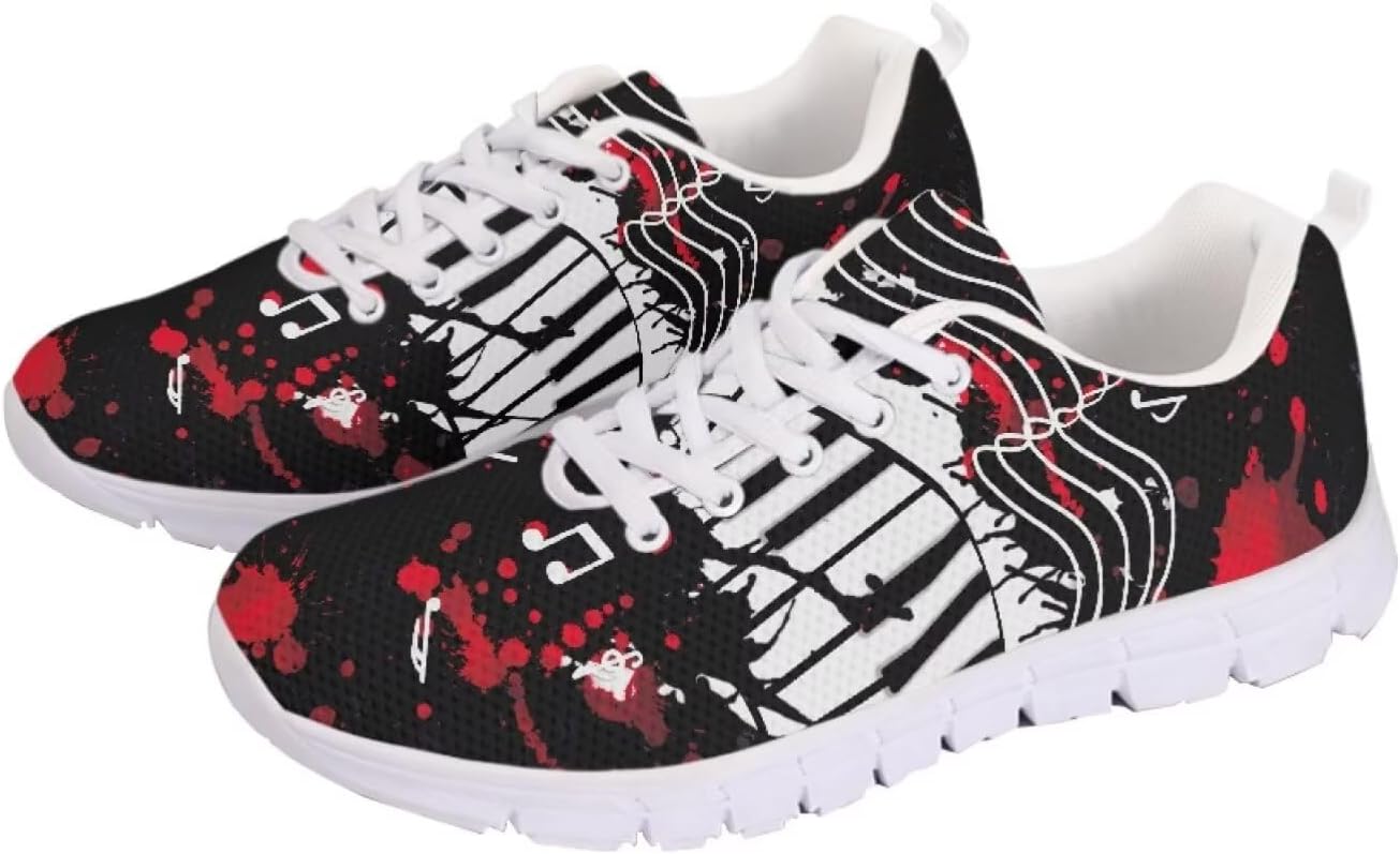 Кроссовки chaqlin для женщин и мужчин, дышащие спортивные обувь с шнуровкой, повседневные беговые кроссовки, Piano Keyboard Music
Кроссовки chaqlin для женщин и мужчин, дышащие спортивные обувь с шнуровкой, повседневные беговые кроссовки, Piano Keyboard Music