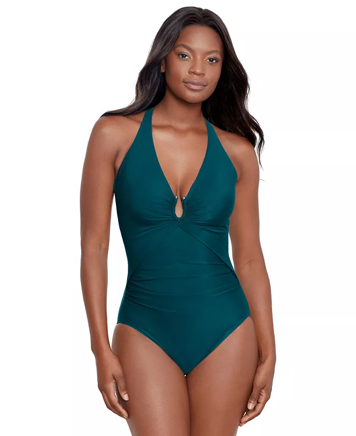 Купальник слитный Razzle Dazzle Bling с эффектом контроля живота Miraclesuit, зеленый
Купальник слитный Razzle Dazzle Bling с эффектом контроля живота Miraclesuit, зеленый