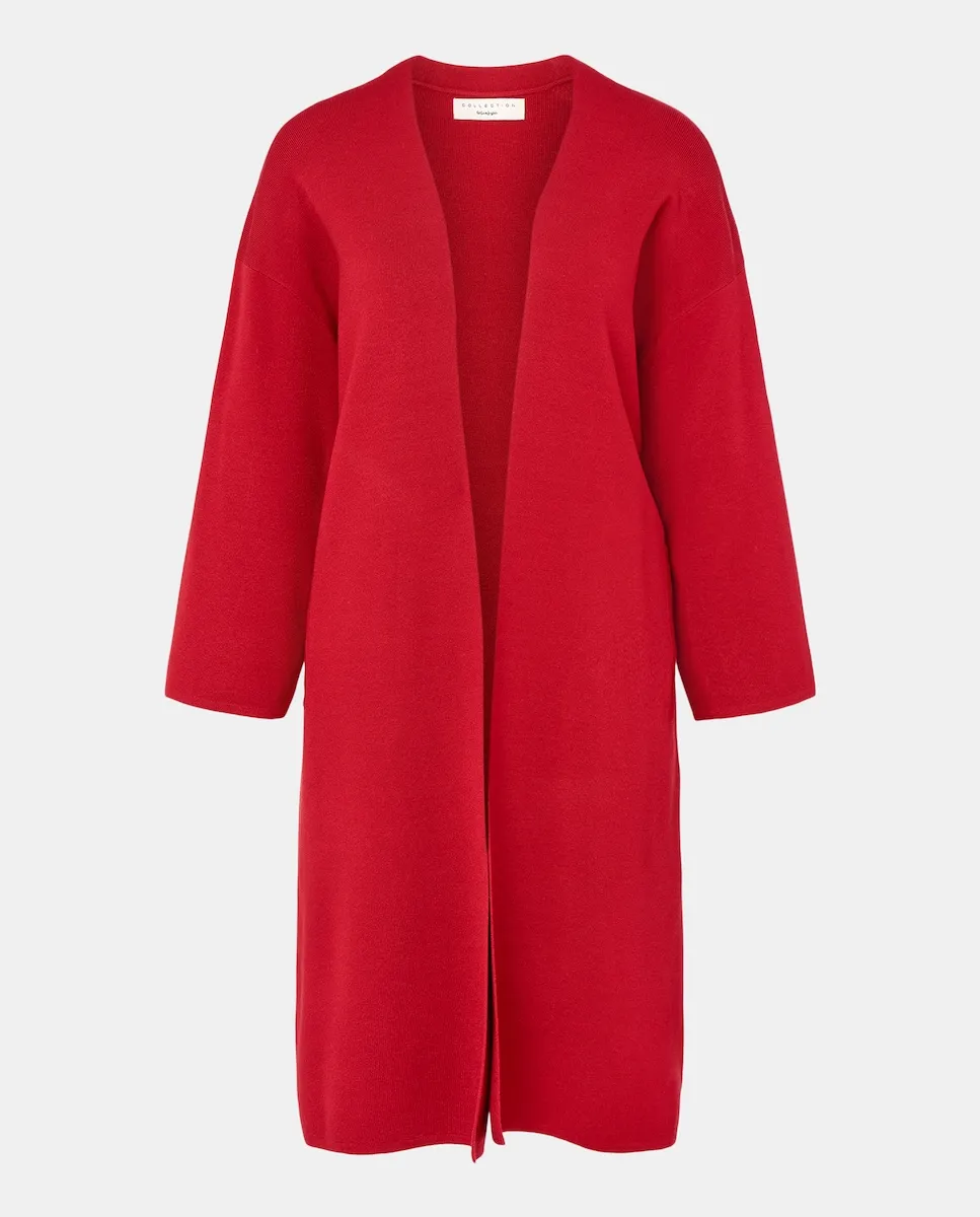 Длинное женское пальто с отворотом Woman El Corte Inglés, бордовый
Длинное женское пальто с отворотом Woman El Corte Inglés, бордовый