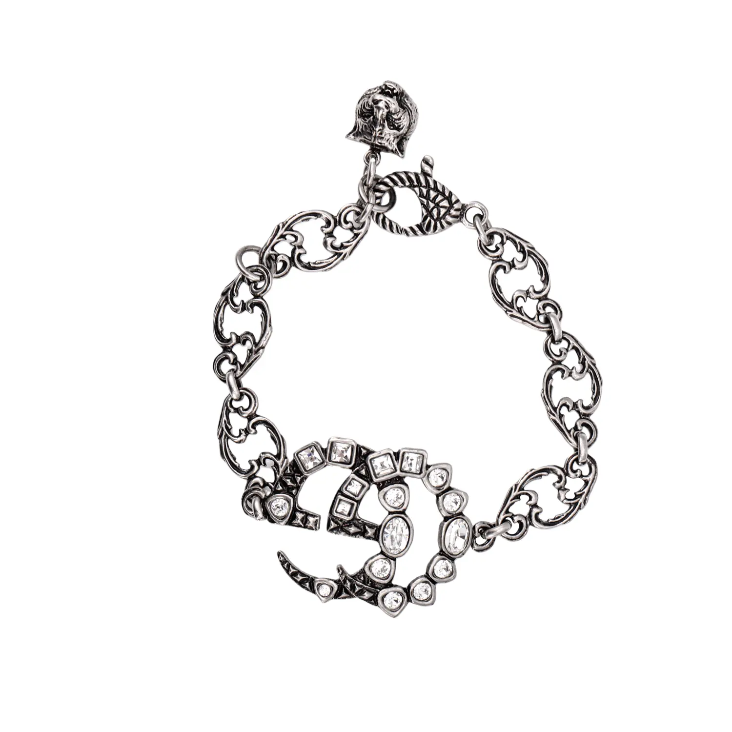 GUCCI Серебряный браслет с логотипом
GUCCI Серебряный браслет с логотипом