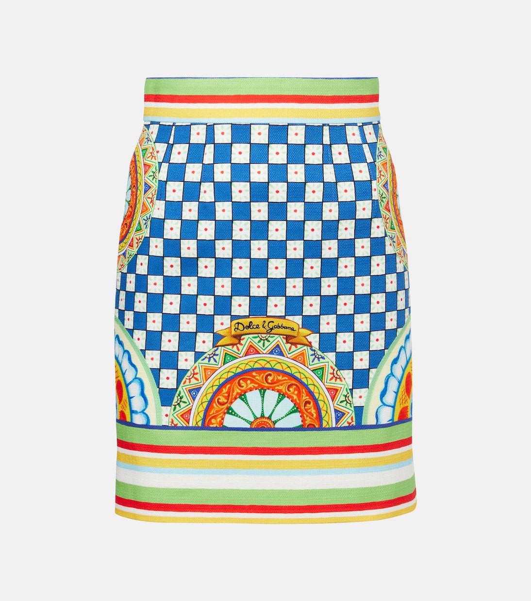 Хлопковая юбка-мини с принтом Dolce&Gabbana, разноцветный
Хлопковая юбка-мини с принтом Dolce&Gabbana, разноцветный