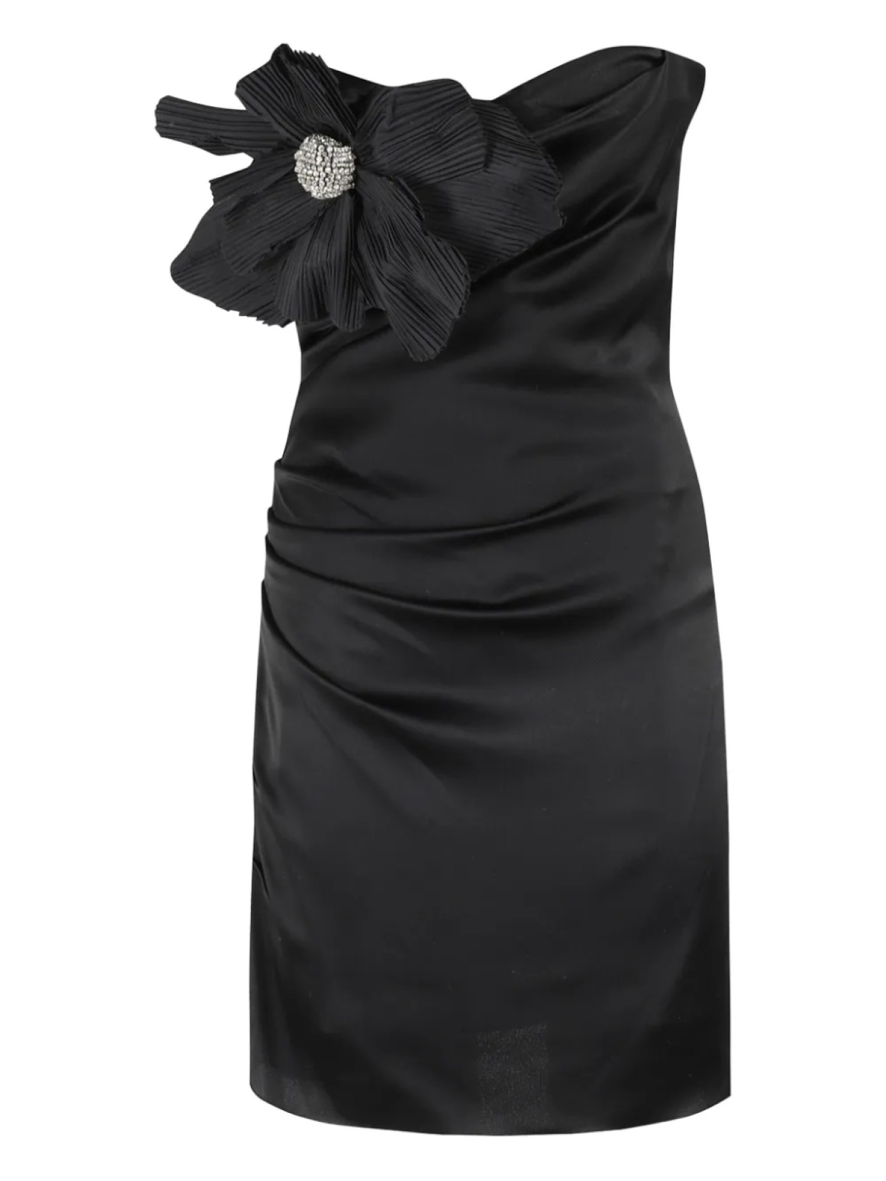 Мини-платье Amen с цветочной аппликацией, черный
Мини-платье Amen с цветочной аппликацией, черный