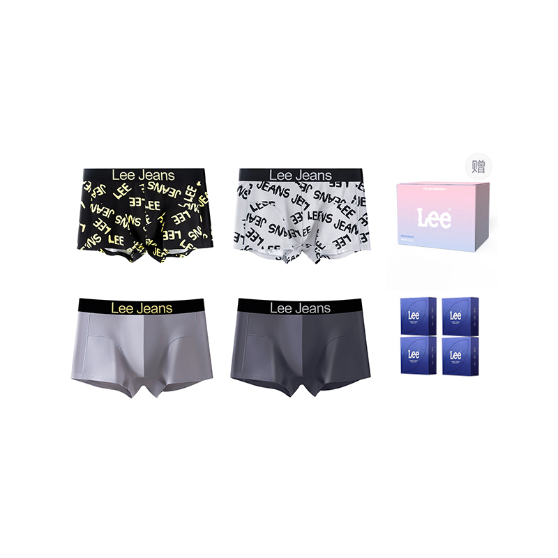 Мужские трусы боксеры 4 шт Lee, светло-серый
Мужские трусы боксеры 4 шт Lee, светло-серый