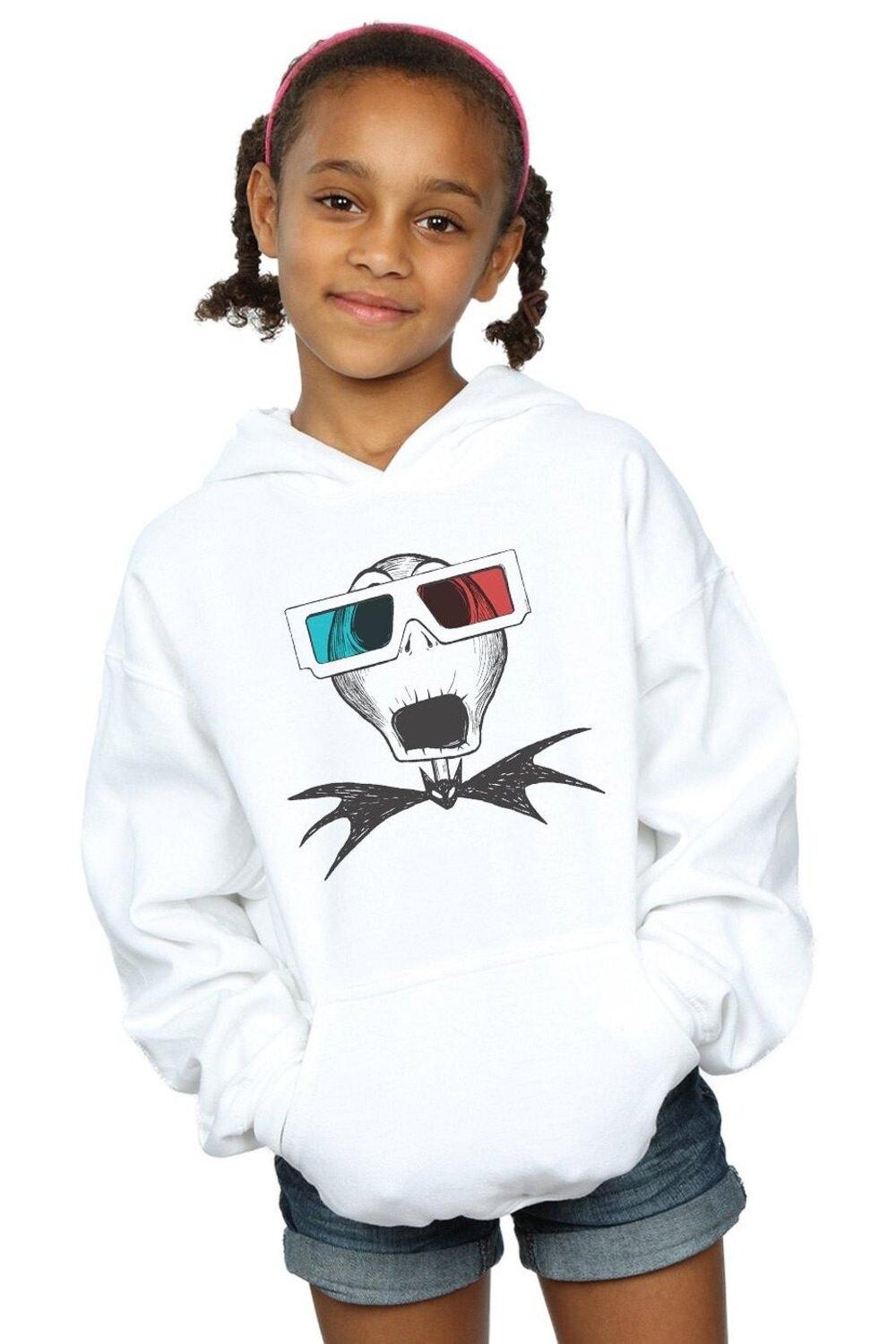 Толстовка с 3D-очками и 3D-очками Джека Скеллингтона «Кошмар перед Рождеством» Disney, белый
Толстовка с 3D-очками и 3D-очками Джека Скеллингтона «Кошмар перед Рождеством» Disney, белый