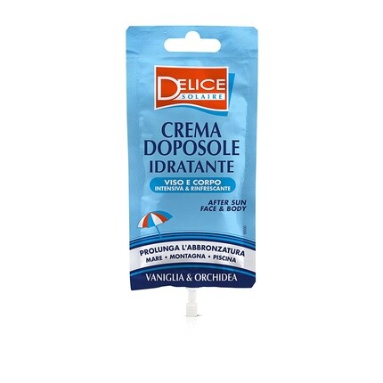 Увлажняющий крем после загара для лица и тела, 50 мл, мини-размер, с маслом ши - дерматологически протестировано, Delice Solaire
Увлажняющий крем после загара для лица и тела, 50 мл, мини-размер, с маслом ши - дерматологически протестировано, Delice Solaire