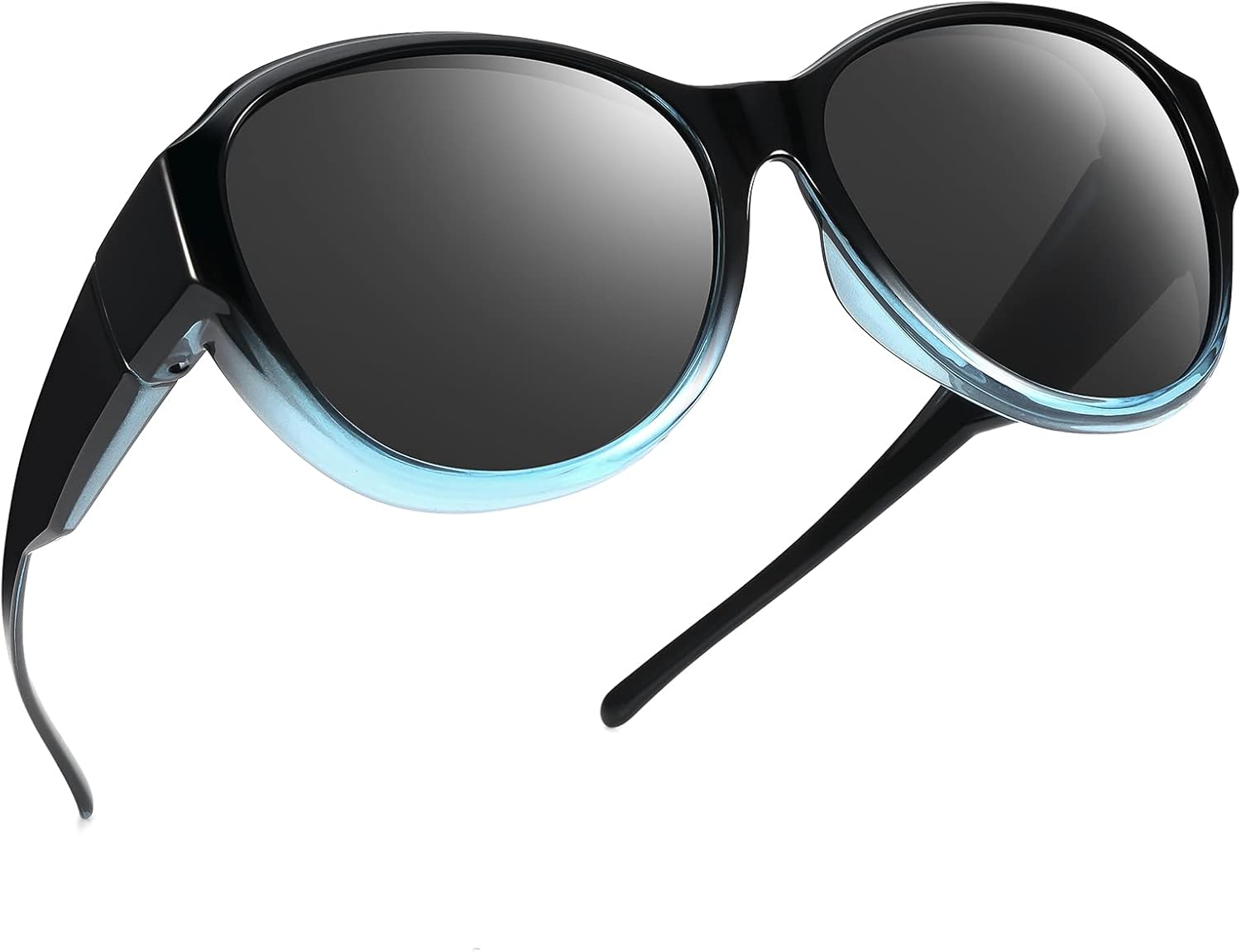 Очки-накладки увеличенного размера для ношения поверх солнцезащитных очков (для женщин и мужчин) со 100% поляризацией и защитой от УФ-излучения TINHAO, A Crystal Black/Light Blue
Очки-накладки увеличенного размера для ношения поверх солнцезащитных очков (для женщин и мужчин) со 100% поляризацией и защитой от УФ-излучения TINHAO, A Crystal Black/Light Blue