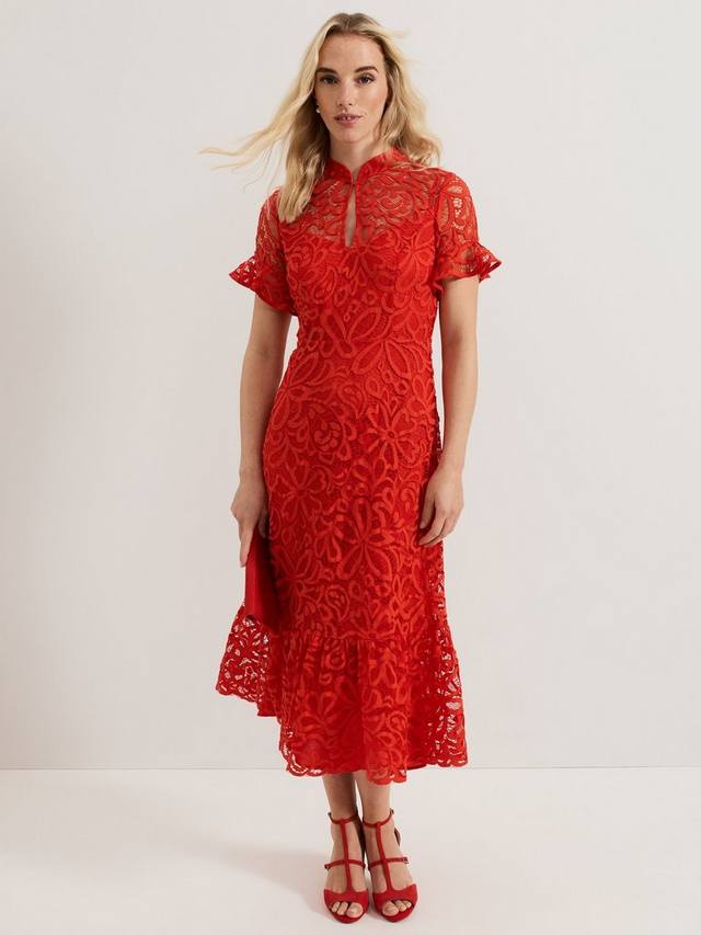 Кружевное платье lula Phase Eight, красный
Кружевное платье lula Phase Eight, красный