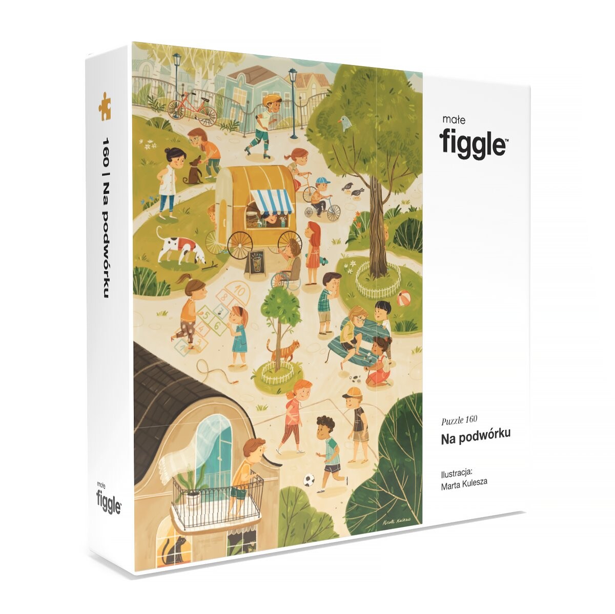 Пазл SMALL PICKS Во дворе 300 шт. Иллюстрация: Марта Кулеша Figgle
Пазл SMALL PICKS Во дворе 300 шт. Иллюстрация: Марта Кулеша Figgle