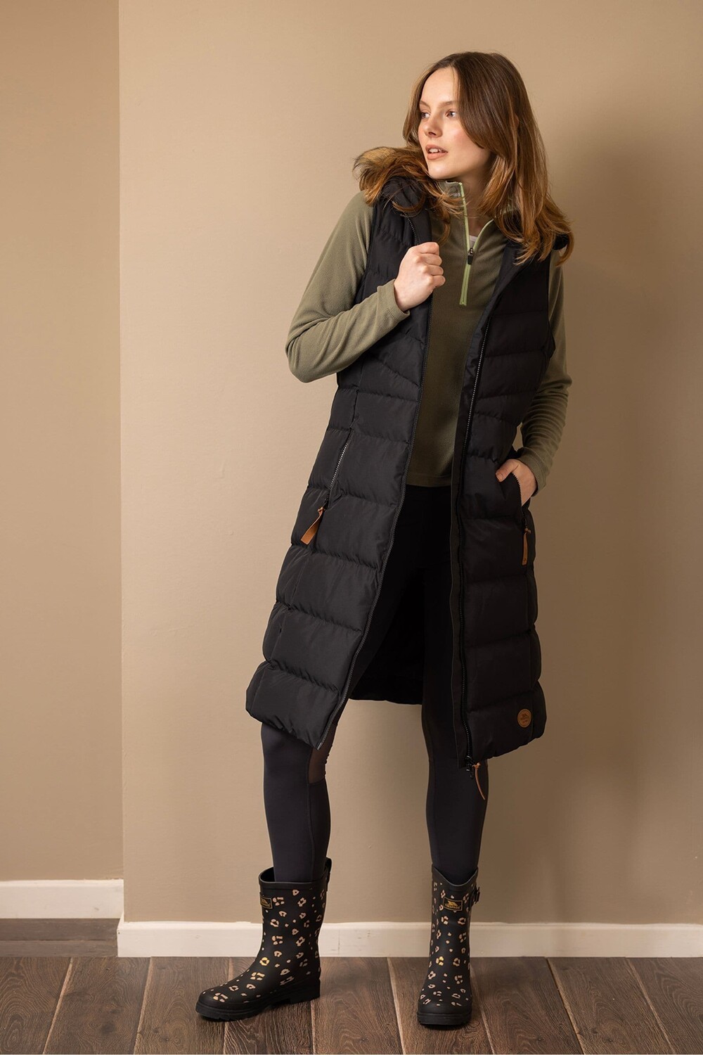 Повседневный жилет Одри Trespass, черный
Повседневный жилет Одри Trespass, черный