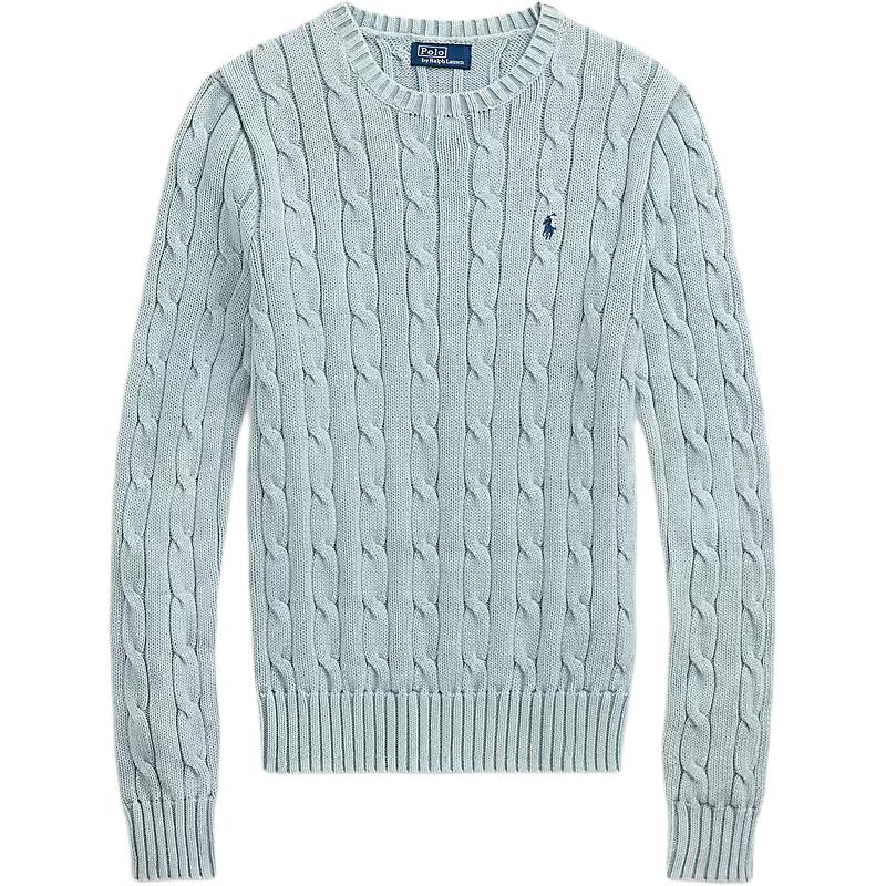 Пони с вышивкой свитер ажурной вязки Polo Ralph Lauren, светло-голубой
Пони с вышивкой свитер ажурной вязки Polo Ralph Lauren, светло-голубой