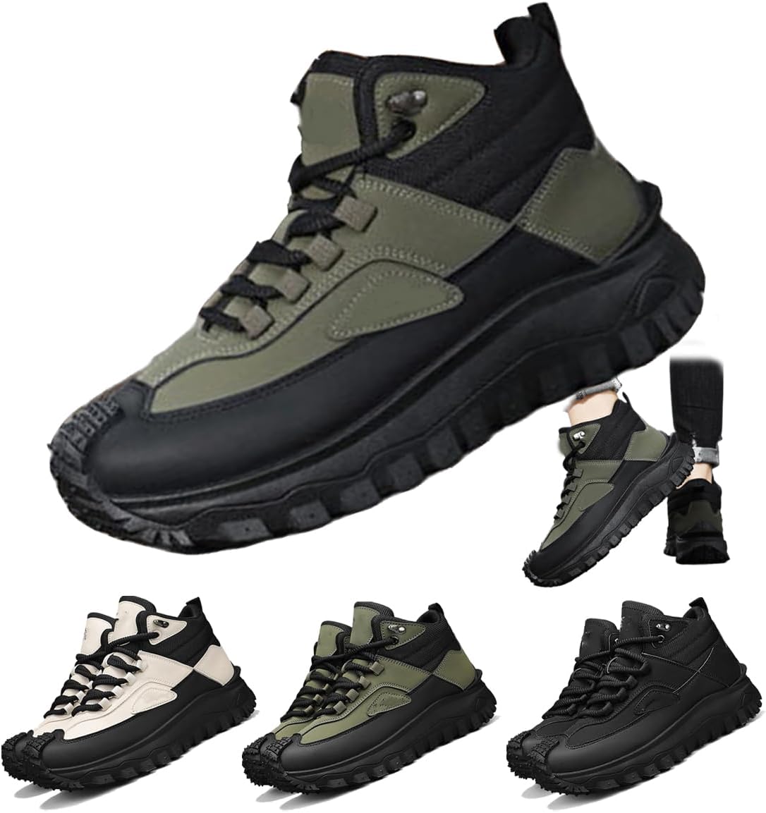 Мужские ботинки ортопедические, с противоскользящей подошвой, ударопрочные, с широкой носочной частью и поддержкой свода стопы, защитные походные туфли, модные кроссовки, спортивные, удобные, повседневные Generic, зеленый
Мужские ботинки ортопедические, с противоскользящей подошвой, ударопрочные, с широкой носочной частью и поддержкой свода стопы, защитные походные туфли, модные кроссовки, спортивные, удобные, повседневные Generic, зеленый