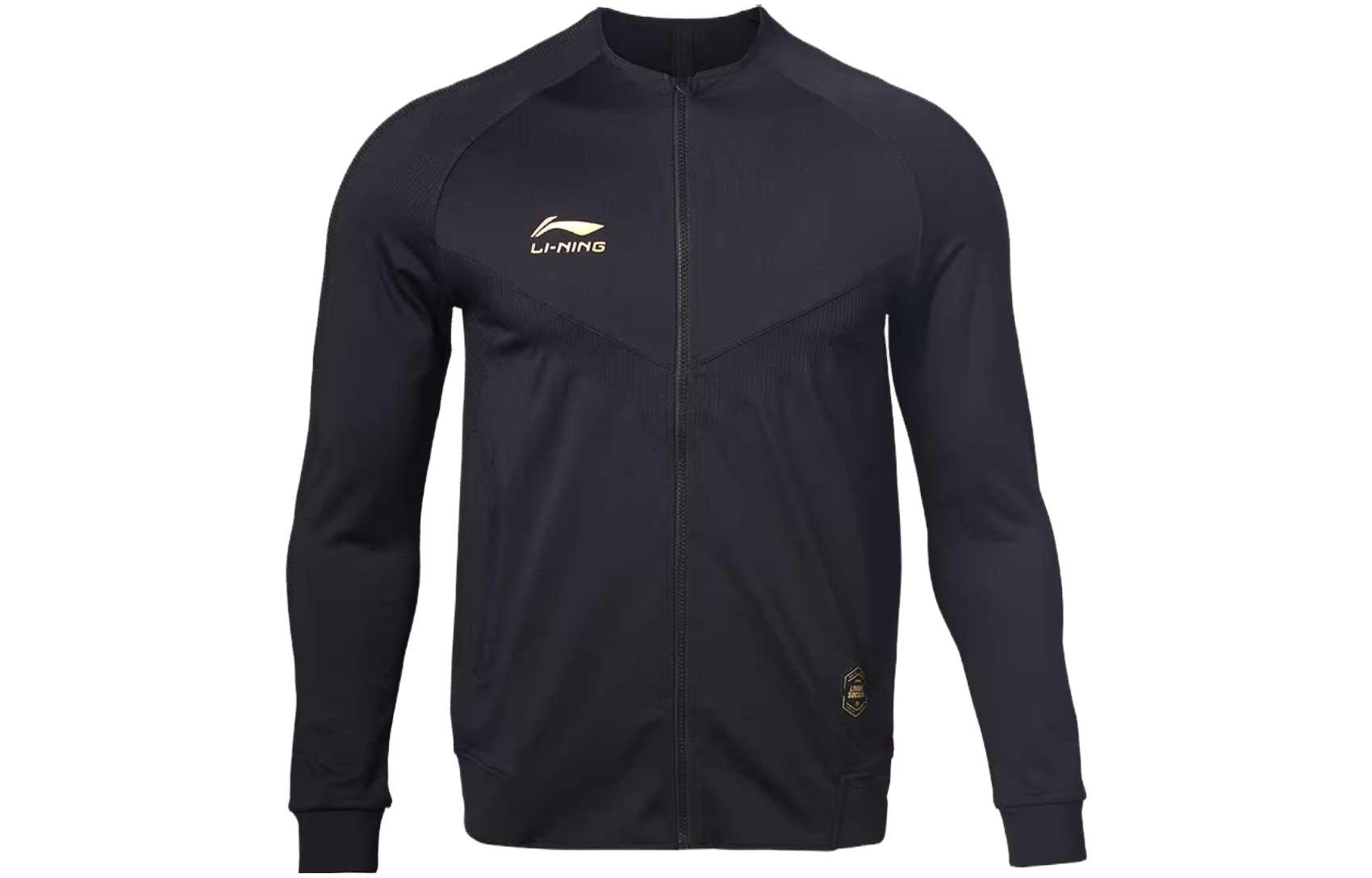 Li-Ning Толстовка Li Ning мужская черная с круглым вырезом
Li-Ning Толстовка Li Ning мужская черная с круглым вырезом