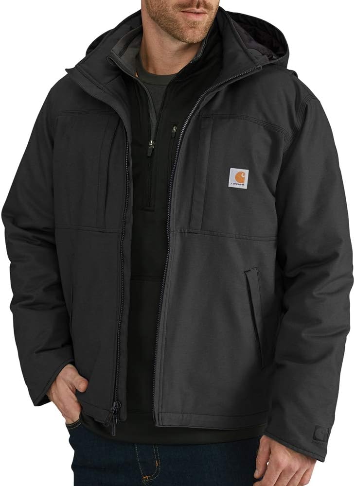 Carhartt мужская утепленная куртка Full Swing Loose Fit Quick Duck, Black
Carhartt мужская утепленная куртка Full Swing Loose Fit Quick Duck, Black