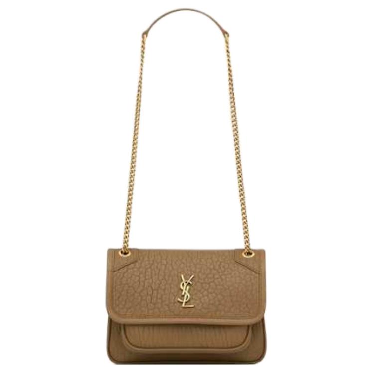 SAINT LAURENT Сумка кроссбоди мини женская из овчины тёмная пробка
SAINT LAURENT Сумка кроссбоди мини женская из овчины тёмная пробка