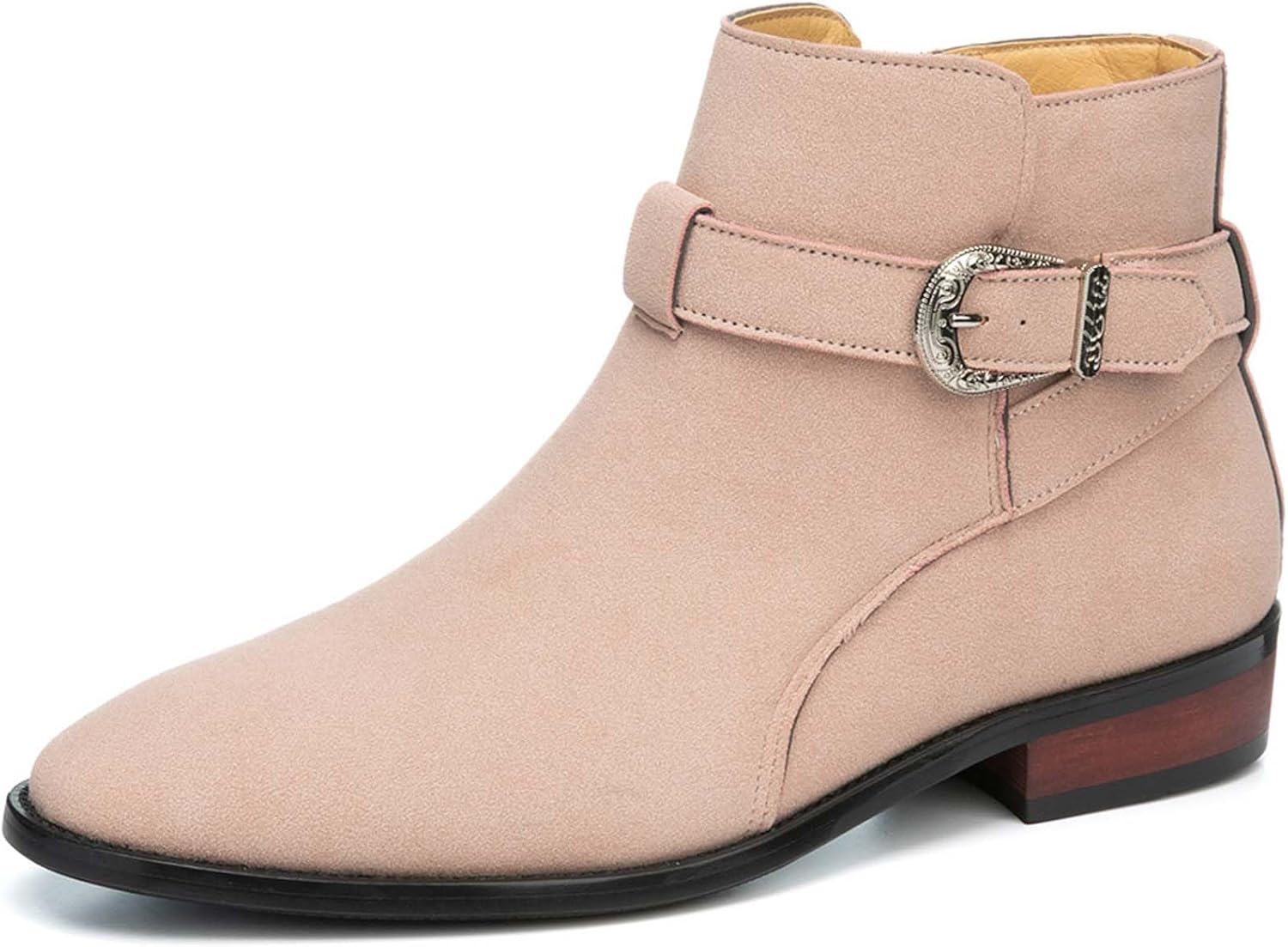 Мужские ботинки челси, модные городские, с острым носком, с пряжкой, деловые, формальные, короткие, нескользящие, повседневные, в стиле панк, из денима, высокие, кожаные Generic, светло-розовый
Мужские ботинки челси, модные городские, с острым носком, с пряжкой, деловые, формальные, короткие, нескользящие, повседневные, в стиле панк, из денима, высокие, кожаные Generic, светло-розовый