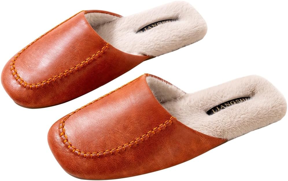 Теплые мюли Yafirgeer для женщин и мужчин, элегантные домашние тапочки с закрытым носком, стильная обувь для дома и улицы, коричневый
Теплые мюли Yafirgeer для женщин и мужчин, элегантные домашние тапочки с закрытым носком, стильная обувь для дома и улицы, коричневый