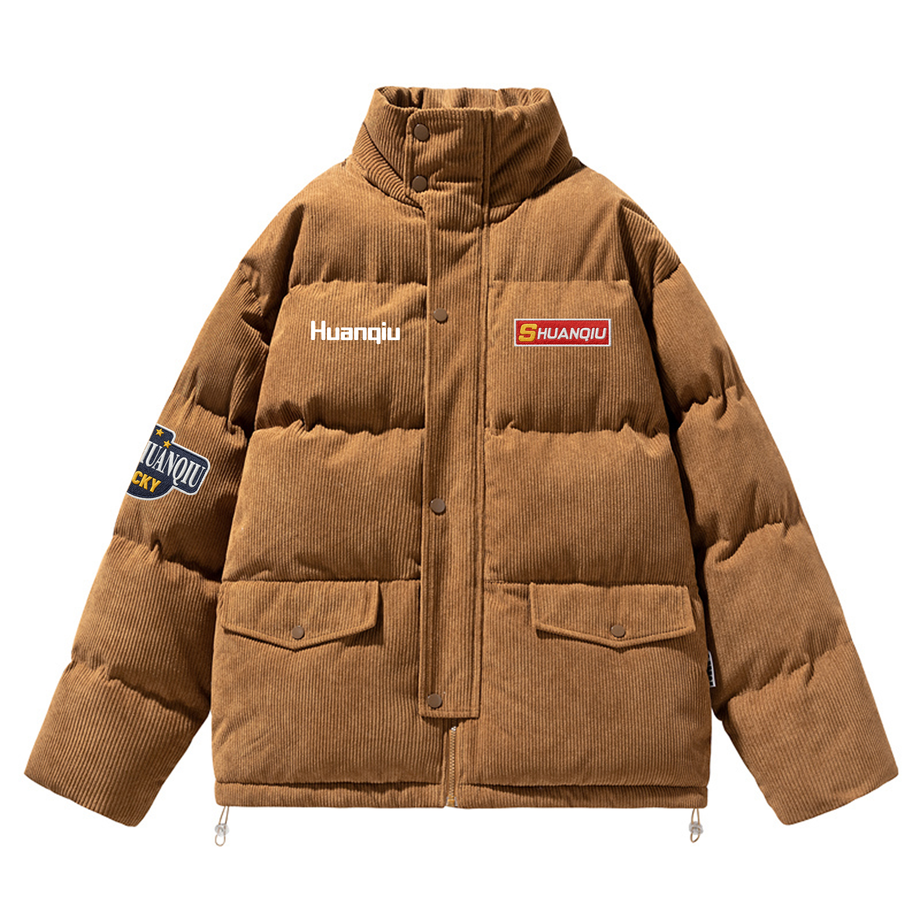 Пуховик Unisex Stand Collar утепленный HUANQIU, coffee
Пуховик Unisex Stand Collar утепленный HUANQIU, coffee