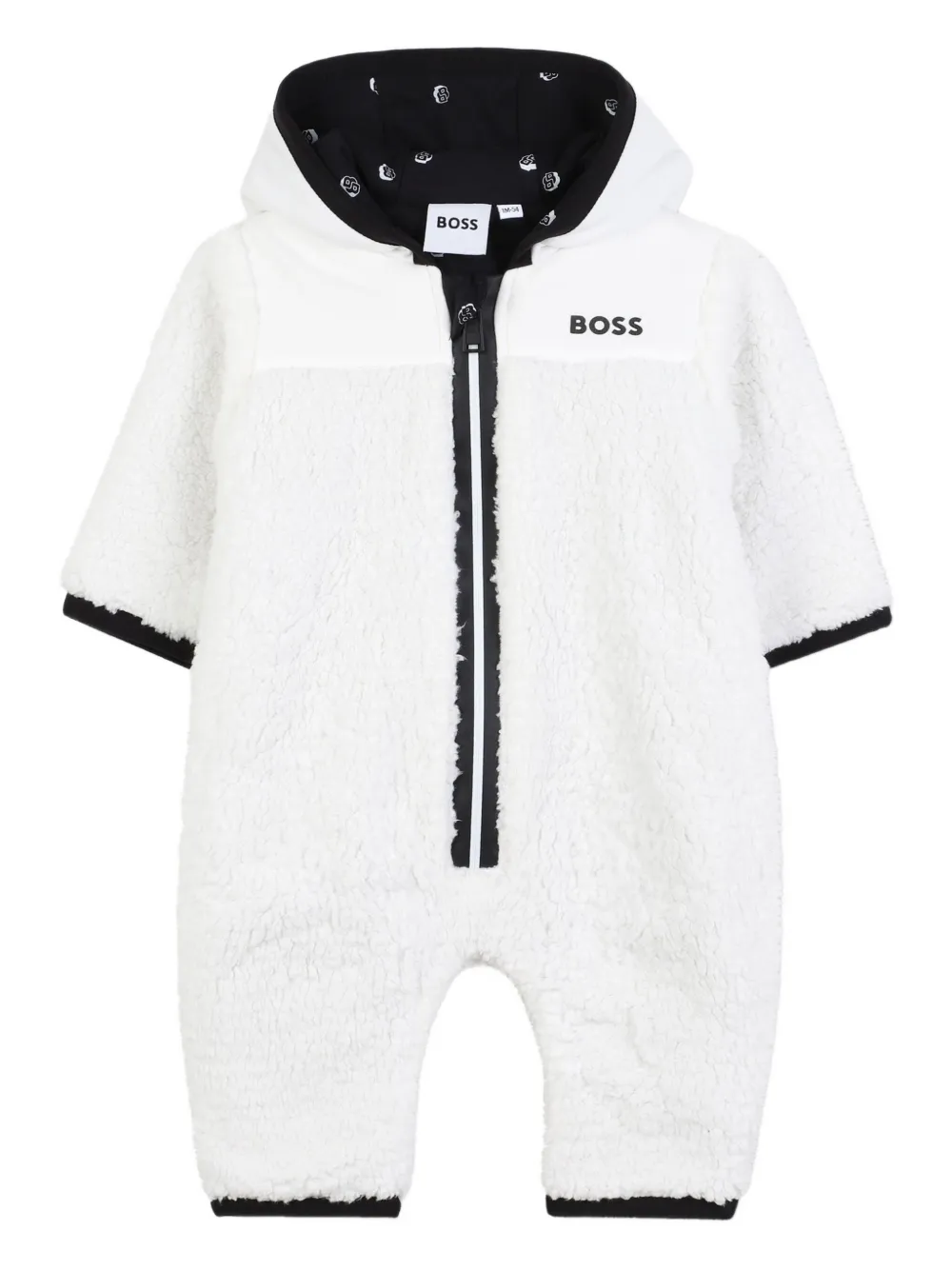 Комбинезон на молнии BOSS Kidswear, белый
Комбинезон на молнии BOSS Kidswear, белый