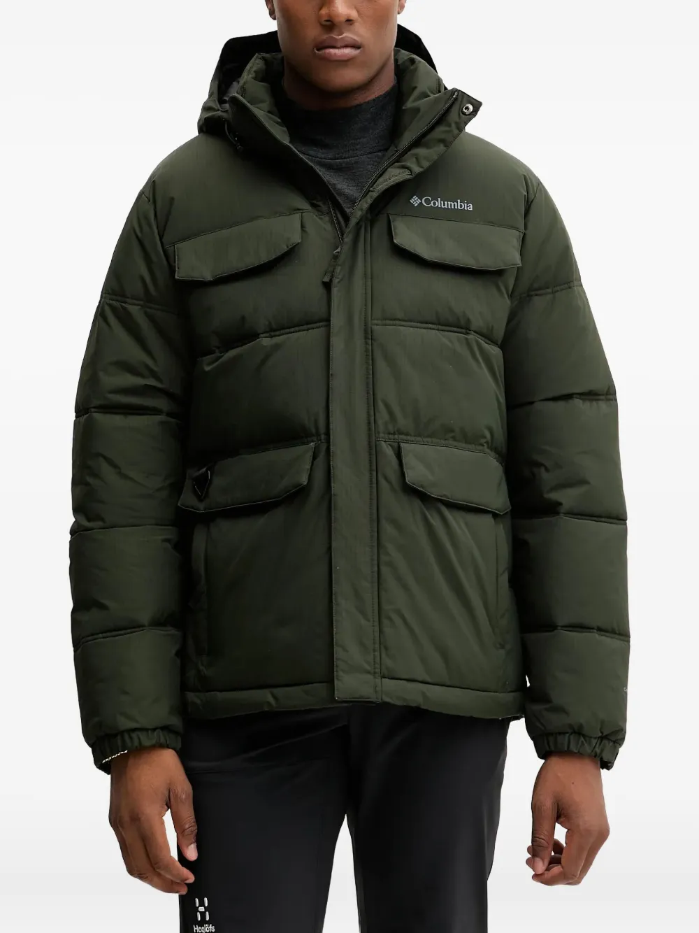 Стеганая куртка с логотипом Columbia, зеленый
Стеганая куртка с логотипом Columbia, зеленый