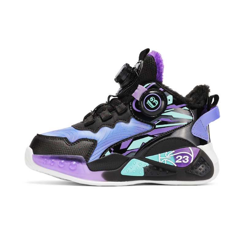 Детские баскетбольные кроссовки для детей Wooden Rabbit, черный/фиолетовый
Детские баскетбольные кроссовки для детей Wooden Rabbit, черный/фиолетовый