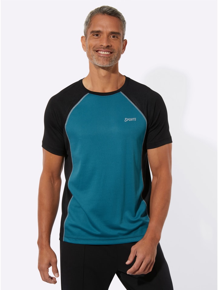 Спортивная рубашка в черно-петрольном цвете Sieh an!
Спортивная рубашка в черно-петрольном цвете Sieh an!