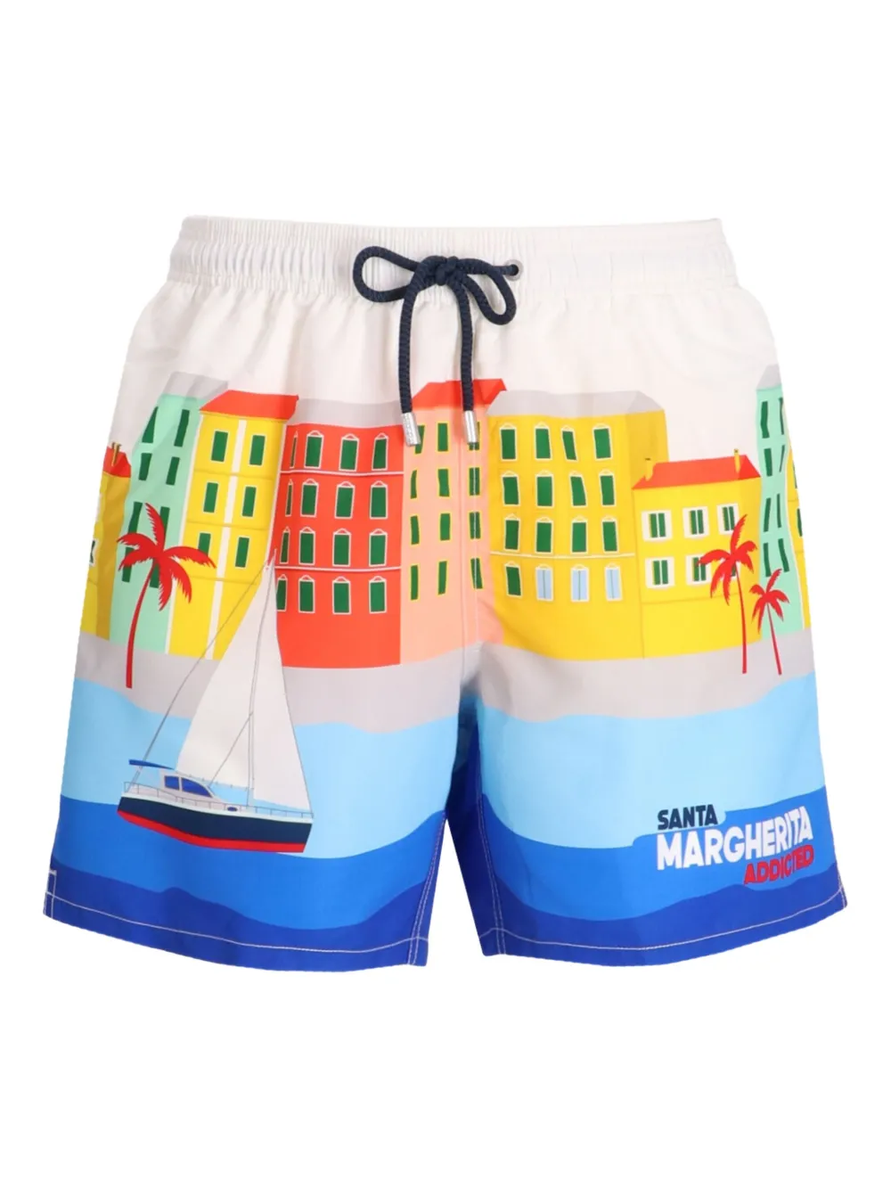 Плавки-шорты с графичным принтом MC2 SAINT BARTH, белый
Плавки-шорты с графичным принтом MC2 SAINT BARTH, белый