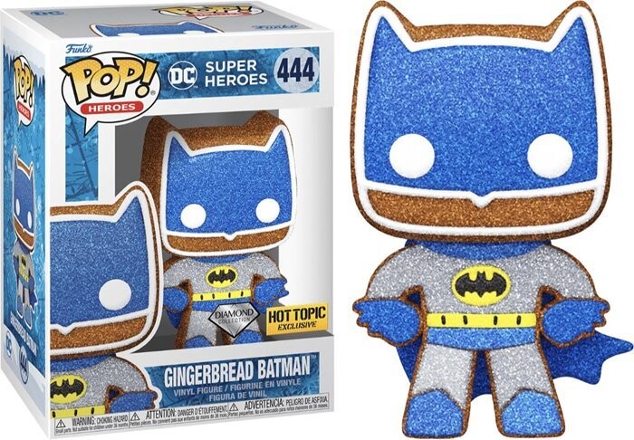 Funko POP DC Super Heroes 444 Пряник Бэтмен с бриллиантами, специальное издание Funko POP!
Funko POP DC Super Heroes 444 Пряник Бэтмен с бриллиантами, специальное издание Funko POP!