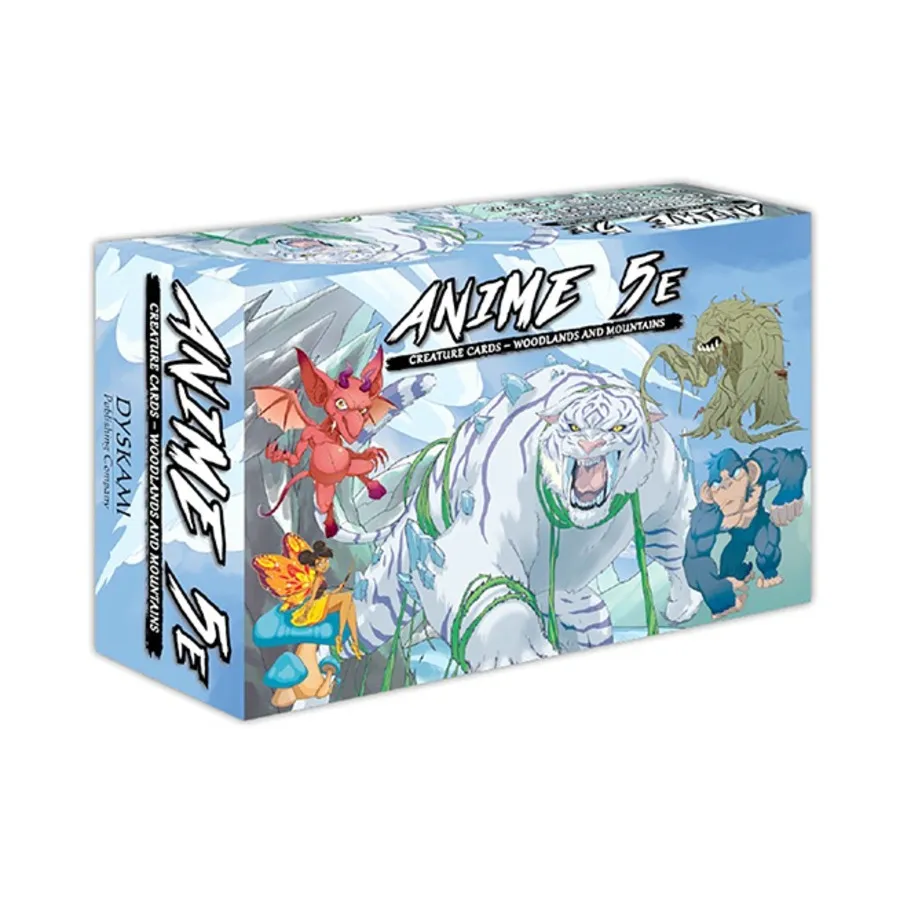 Набор карточек с существами аниме 5E, Anime 5e (Dyskami Publishing)
Набор карточек с существами аниме 5E, Anime 5e (Dyskami Publishing)