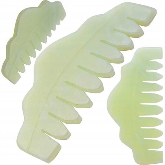 Нефритовая расческа-массажер для роста волос из жадеита, inna
Нефритовая расческа-массажер для роста волос из жадеита, inna