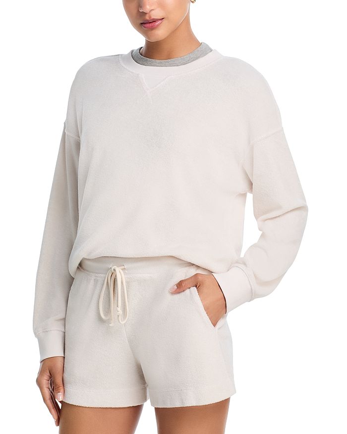 Свитшот с круглым вырезом Ica Velvet by Graham & Spencer, слоновая кость/кремовый
Свитшот с круглым вырезом Ica Velvet by Graham & Spencer, слоновая кость/кремовый