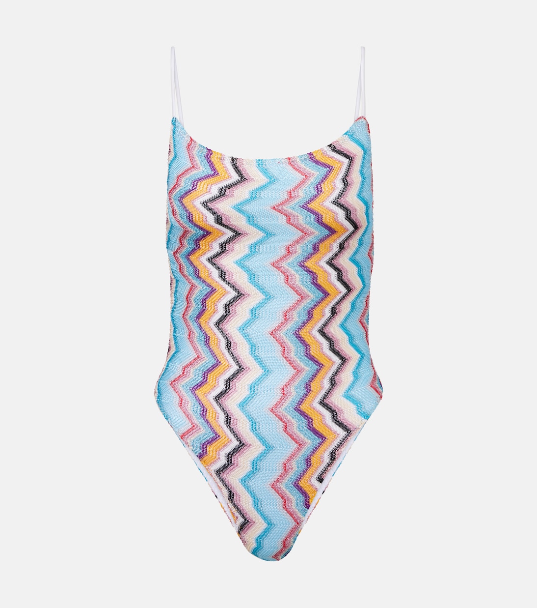 Купальник ламе с зигзагообразным узором Missoni, разноцветный
Купальник ламе с зигзагообразным узором Missoni, разноцветный