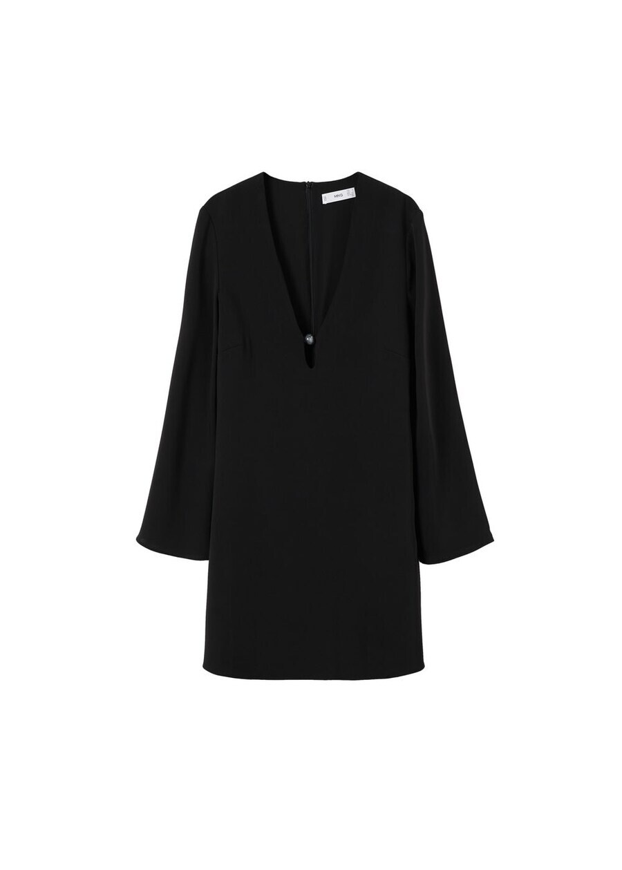 Платье Mango, черный 
Платье Mango, черный