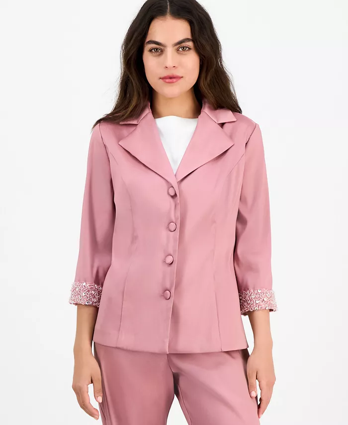 Миниатюрная блузка с заостренным воротником и пуговицами спереди Alex Evenings, розовый
Миниатюрная блузка с заостренным воротником и пуговицами спереди Alex Evenings, розовый