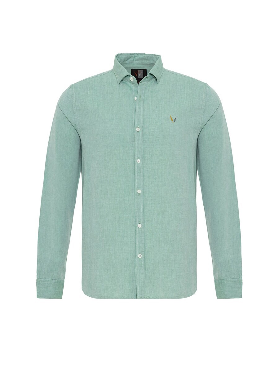 Рубашка By Diess Collection Regular fit Button Up, зеленый
Рубашка By Diess Collection Regular fit Button Up, зеленый