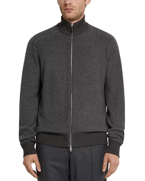 Кардиган Casheta из кашемира и шелка меланж Zegna, серый
Кардиган Casheta из кашемира и шелка меланж Zegna, серый