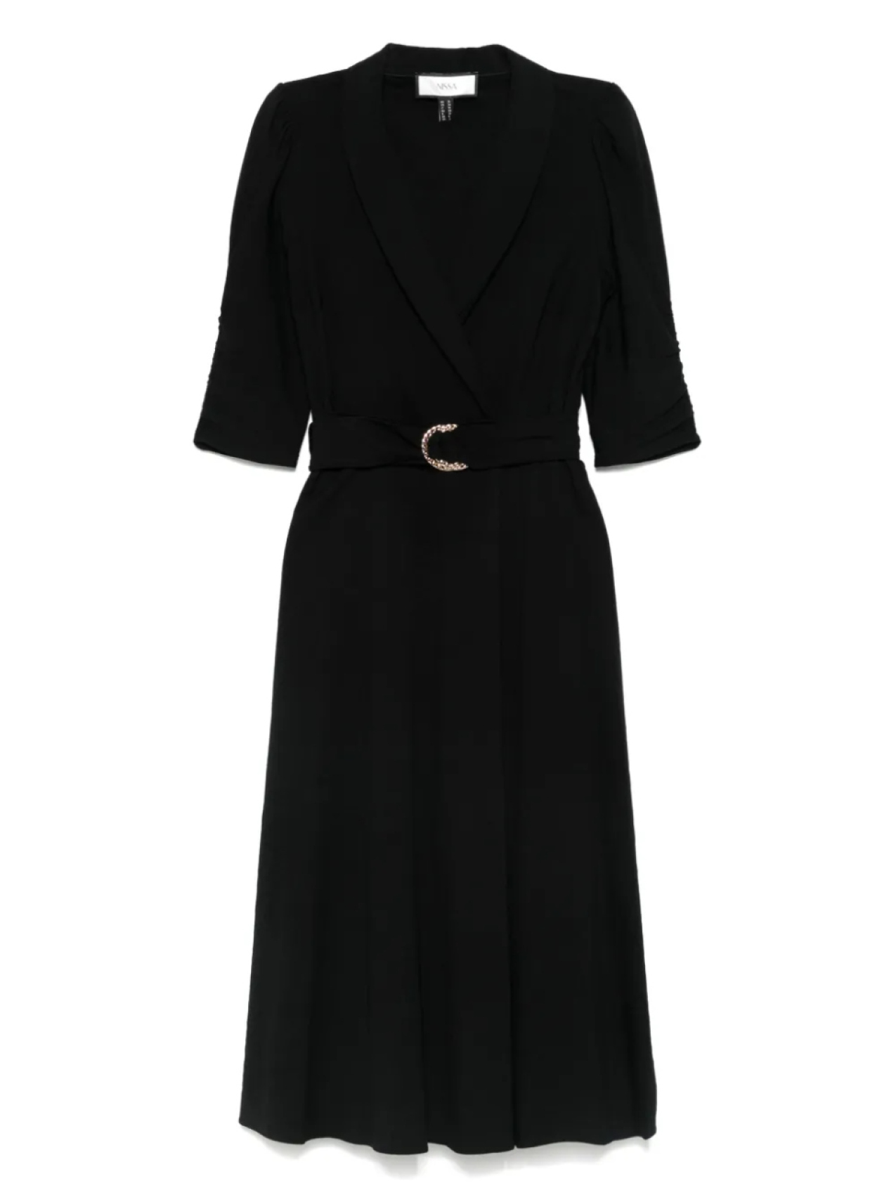 Платье миди с поясом NISSA, черный
Платье миди с поясом NISSA, черный