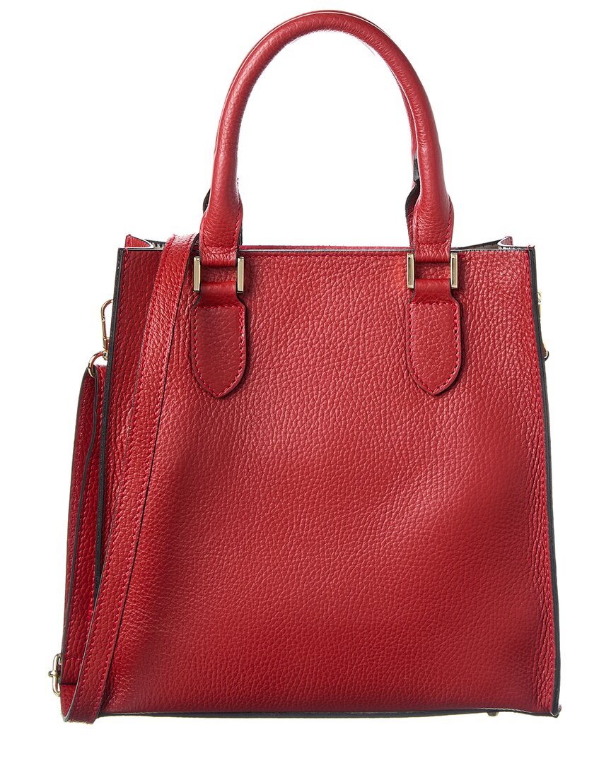 Кожаная сумка-тоут Persaman New York Elsie, красный
Кожаная сумка-тоут Persaman New York Elsie, красный