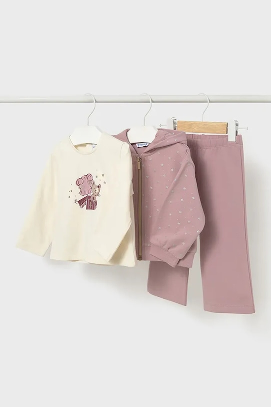 Детский спортивный костюм Mayoral, розовый
Детский спортивный костюм Mayoral, розовый