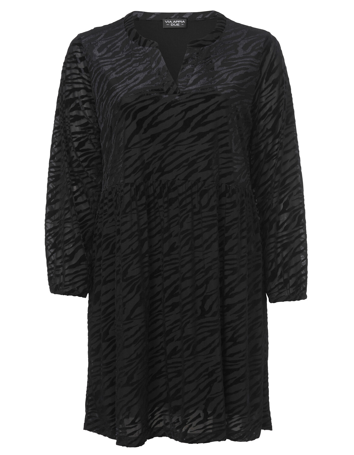 Платье VIA APPIA DUE Blusen Modisches Blusen mit Animalprint, черный
Платье VIA APPIA DUE Blusen Modisches Blusen mit Animalprint, черный