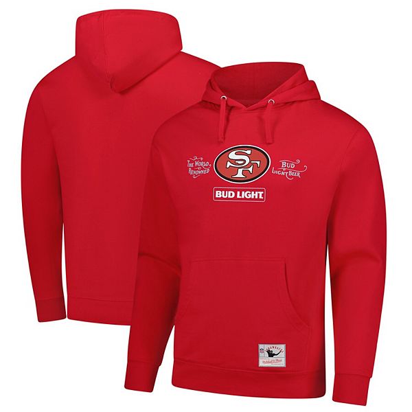 Мужской красный худи San Francisco 49ers NFL x Bud Light Vintage Mitchell & Ness
Мужской красный худи San Francisco 49ers NFL x Bud Light Vintage Mitchell & Ness