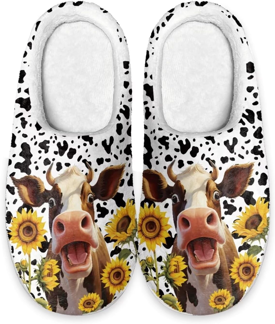 Женские домашние тапочки Forchrinse с милым 3D мопсом, теплые уютные тапочки, мужские домашние туфли, мягкие плюшевые пушистые тапочки для дома и улицы с противоскользящей подошвой, Sunflower Cor
Женские домашние тапочки Forchrinse с милым 3D мопсом, теплые уютные тапочки, мужские домашние туфли, мягкие плюшевые пушистые тапочки для дома и улицы с противоскользящей подошвой, Sunflower Cor