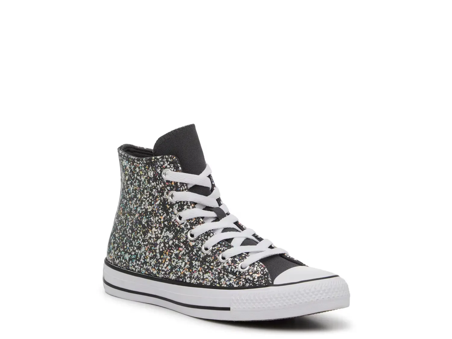 Кроссовки Chuck Taylor All Star Glitter High-Top - детские Converse, Dark Grey/Multicolor
Кроссовки Chuck Taylor All Star Glitter High-Top - детские Converse, Dark Grey/Multicolor