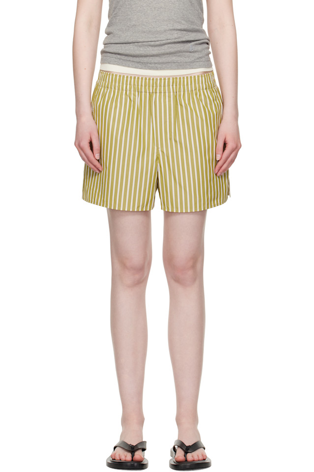 Хлопковые шорты на резинке Ami Paris, мультиколор
Хлопковые шорты на резинке Ami Paris, мультиколор