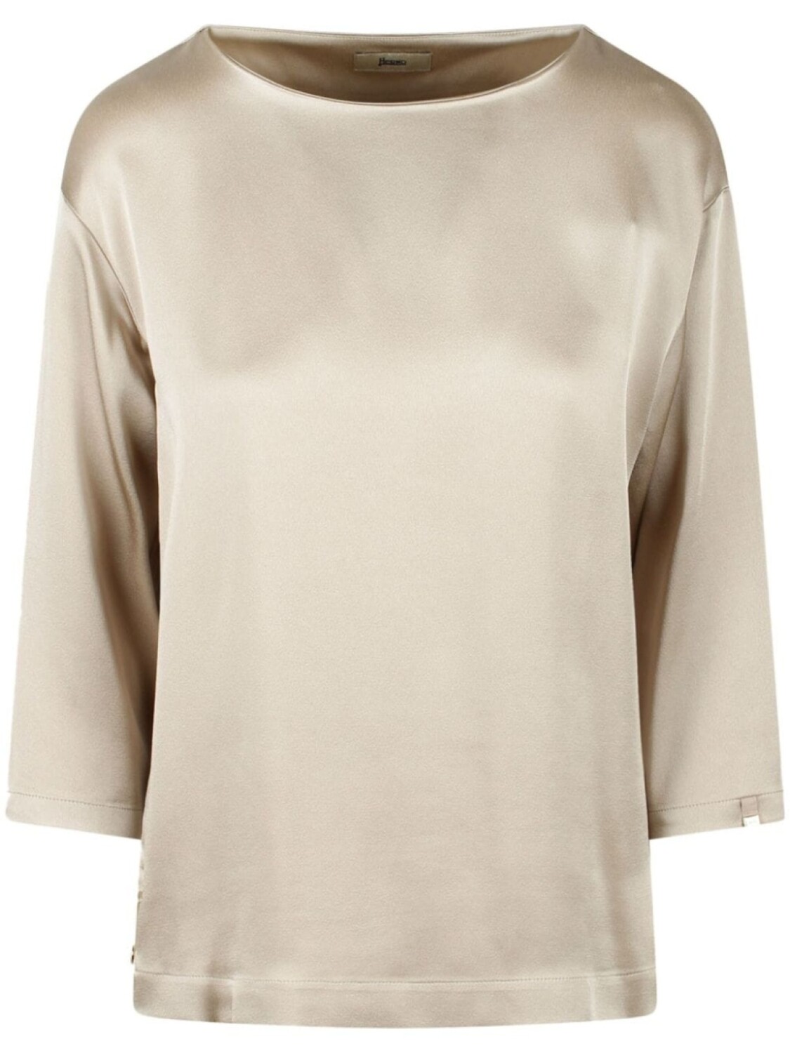 Топ из атласного переплетения Herno, серый
Топ из атласного переплетения Herno, серый