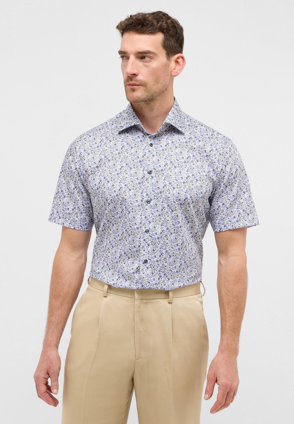 Рубашка MODERN FIT Eterna, зеленый
Рубашка MODERN FIT Eterna, зеленый